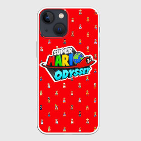 Чехол для iPhone 13 mini с принтом Super Mario Odyssey в Тюмени,  |  | nintendo | марио | нинтендо