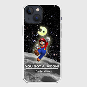 Чехол для iPhone 13 mini с принтом You got a moon в Тюмени,  |  | 