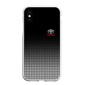 Чехол для iPhone XS Max матовый с принтом TOYOTA SPORT в Тюмени, Силикон | Область печати: задняя сторона чехла, без боковых панелей | toyota | марка | машины | тойота