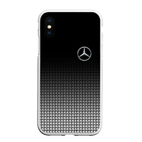 Чехол для iPhone XS Max матовый с принтом MERCEDES BENZ SPORT в Тюмени, Силикон | Область печати: задняя сторона чехла, без боковых панелей | mercedes | марка | машины | мерседес