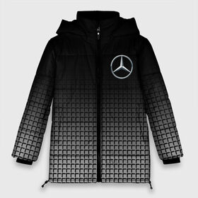 Женская зимняя куртка 3D с принтом MERCEDES BENZ SPORT в Тюмени, верх — 100% полиэстер; подкладка — 100% полиэстер; утеплитель — 100% полиэстер | длина ниже бедра, силуэт Оверсайз. Есть воротник-стойка, отстегивающийся капюшон и ветрозащитная планка. 

Боковые карманы с листочкой на кнопках и внутренний карман на молнии | mercedes | марка | машины | мерседес