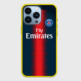 Чехол для iPhone 13 Pro с принтом PSG Форма Новая Home 18 19 в Тюмени,  |  | 2019 | brazil | fcb | paris saint germain | psg | бразилия | новая | псж | форма | футбольная