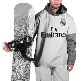 Накидка на куртку 3D с принтом Реал Мадрид Форма Новая 18/19 в Тюмени, 100% полиэстер |  | Тематика изображения на принте: 2019 | cristiano | isco | madrid | real | иско | мадрид | реал | сливочные | форма | футбольная