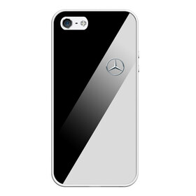 Чехол для iPhone 5/5S матовый с принтом MERCEDES BENZ ЭЛИТА в Тюмени, Силикон | Область печати: задняя сторона чехла, без боковых панелей | mercedes | марка | машины | мерседес
