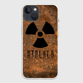 Чехол для iPhone 13 с принтом STALKER в Тюмени,  |  | 35mm | s.t.a.l.k.e.r. | snork | stalker | арт | игра | мутант | пейзаж | припять | снорк | сталкер | трактор | чернобыль