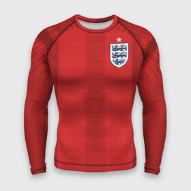 Мужской рашгард 3D с принтом England away WC 2018 в Тюмени,  |  | cup | england | fifa | russia | world | англия | мира | россия | чемпионат