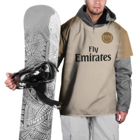 Накидка на куртку 3D с принтом PSG Форма Новая Away 18/19 в Тюмени, 100% полиэстер |  | 2019 | fcb | paris saint germain | psg | псж | форма | футбольная