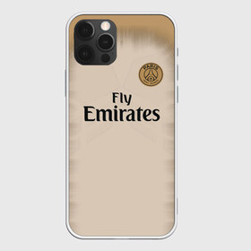 Чехол для iPhone 12 Pro Max с принтом PSG Форма Новая Away 18 19 в Тюмени, Силикон |  | 2019 | fcb | paris saint germain | psg | псж | форма | футбольная