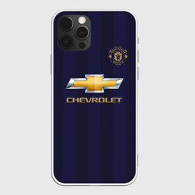 Чехол для iPhone 12 Pro Max с принтом Man United Форма Away 18 19 в Тюмени, Силикон |  | mu | манчестер юнайтед | мю | форма