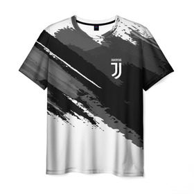 Мужская футболка 3D с принтом FC Juventus Original 2018 в Тюмени, 100% полиэфир | прямой крой, круглый вырез горловины, длина до линии бедер | football | soccer | ювентус
