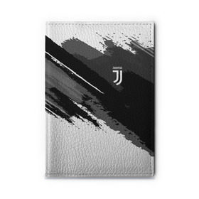 Обложка для автодокументов с принтом FC Juventus Original 2018 в Тюмени, натуральная кожа |  размер 19,9*13 см; внутри 4 больших “конверта” для документов и один маленький отдел — туда идеально встанут права | football | soccer | ювентус