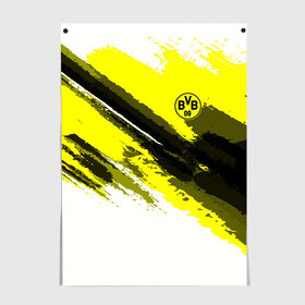 Постер с принтом FC Borussia Original 2018 в Тюмени, 100% бумага
 | бумага, плотность 150 мг. Матовая, но за счет высокого коэффициента гладкости имеет небольшой блеск и дает на свету блики, но в отличии от глянцевой бумаги не покрыта лаком | football | soccer | боруссия