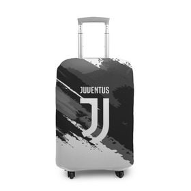Чехол для чемодана 3D с принтом JUVENTUS SPORT STYLE в Тюмени, 86% полиэфир, 14% спандекс | двустороннее нанесение принта, прорези для ручек и колес | football | soccer | ювентус