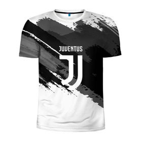 Мужская футболка 3D спортивная с принтом JUVENTUS SPORT STYLE в Тюмени, 100% полиэстер с улучшенными характеристиками | приталенный силуэт, круглая горловина, широкие плечи, сужается к линии бедра | football | soccer | ювентус