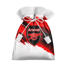 Подарочный 3D мешок с принтом ARSENAL SPORT STYLE в Тюмени, 100% полиэстер | Размер: 29*39 см | football | soccer | арсенал