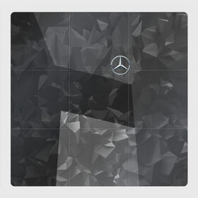 Магнитный плакат 3Х3 с принтом MERCEDES BENZ SPORT в Тюмени, Полимерный материал с магнитным слоем | 9 деталей размером 9*9 см | Тематика изображения на принте: mercedes | марка | машины | мерседес