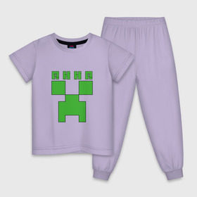 Детская пижама хлопок с принтом Анна - Minecraft в Тюмени, 100% хлопок |  брюки и футболка прямого кроя, без карманов, на брюках мягкая резинка на поясе и по низу штанин
 | minecraft | анка | анна | анночка | анюта | добывать | игра | игрушка | имя | компьютерная | кубики | майкрафт | майн крафт | майнкрафт | пиксели | пиксель | ремесло | с именем | шахта