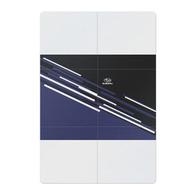 Магнитный плакат 2Х3 с принтом SUBARU SPORT в Тюмени, Полимерный материал с магнитным слоем | 6 деталей размером 9*9 см | subaru | марка | машины | субару