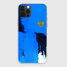 Чехол для iPhone 12 Pro Max с принтом Russia Sport в Тюмени, Силикон |  | abstraction | grunge | russia | sport | абстракция | герб | краска | русский | символика рф | спорт | спортивный | триколор | униформа | форма | я русский