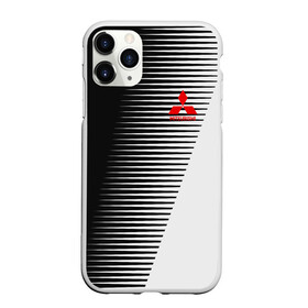 Чехол для iPhone 11 Pro матовый с принтом MITSUBISHI SPORT в Тюмени, Силикон |  | Тематика изображения на принте:  машина | марка | митсубиси
