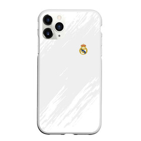 Чехол для iPhone 11 Pro Max матовый с принтом Real Madrid 2018 Original в Тюмени, Силикон |  | emirates | fc | real madrid | абстракция | реал мадрид | футбол | футбольный клуб | эмблема