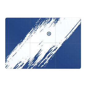 Магнитный плакат 3Х2 с принтом Chelsea Uniform в Тюмени, Полимерный материал с магнитным слоем | 6 деталей размером 9*9 см | chelsea | fc | football | football club | sport | спорт | спортивные | униформа | фирменные цвета | фк | футбол | футбольный клуб | челси