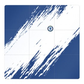 Магнитный плакат 3Х3 с принтом Chelsea Uniform в Тюмени, Полимерный материал с магнитным слоем | 9 деталей размером 9*9 см | Тематика изображения на принте: chelsea | fc | football | football club | sport | спорт | спортивные | униформа | фирменные цвета | фк | футбол | футбольный клуб | челси