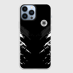 Чехол для iPhone 13 Pro Max с принтом LEICESTER CITY 2018 SPORT в Тюмени,  |  | football | soccer | черно белый