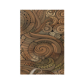 Обложка для паспорта матовая кожа с принтом Кружевная абстракция в Тюмени, натуральная матовая кожа | размер 19,3 х 13,7 см; прозрачные пластиковые крепления | abstraction | абстракция | линии | текстуры | узор
