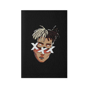 Обложка для паспорта матовая кожа с принтом XXXtentacion в Тюмени, натуральная матовая кожа | размер 19,3 х 13,7 см; прозрачные пластиковые крепления | anime | at  me | freex | look | revenge | tentacion | xxx | xxxtentacion | аниме | джасей | дуэйн | икс | нарисованный | онфрой | рисунок | тейте | тент | тентаньсьен | тентасьён | тентасьон | тентейшен | тентейшн | триисковый