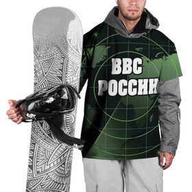 Накидка на куртку 3D с принтом ВВС России в Тюмени, 100% полиэстер |  | Тематика изображения на принте: 