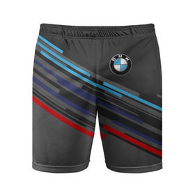 Мужские шорты 3D спортивные с принтом BMW BRAND COLOR в Тюмени,  |  | Тематика изображения на принте: bmw | бмв | марка | машины