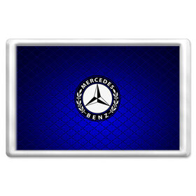 Магнит 45*70 с принтом Mercedes MOTORs в Тюмени, Пластик | Размер: 78*52 мм; Размер печати: 70*45 | 