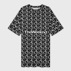 Платье-футболка 3D с принтом The Weeknd в Тюмени,  |  | pbrb | pop | rb | the weeknd | trilogy | weeknd | xo | викенд | викнд | икс | иксо | макконен | музыкант | о | рнб | тесфайе | уикенд | уикнд | хип хоп | хипхоп | хо | эйбел | эр эн би