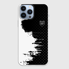 Чехол для iPhone 13 Pro Max с принтом Arsenal uniform black 2018 в Тюмени,  |  | Тематика изображения на принте: football | soccer | арсенал