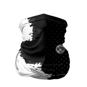 Бандана-труба 3D с принтом Borussia uniform black 2018 в Тюмени, 100% полиэстер, ткань с особыми свойствами — Activecool | плотность 150‒180 г/м2; хорошо тянется, но сохраняет форму | Тематика изображения на принте: football | soccer | боруссия