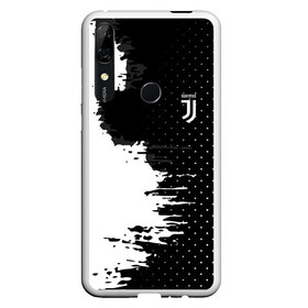 Чехол для Honor P Smart Z с принтом Juventus uniform black 2018 в Тюмени, Силикон | Область печати: задняя сторона чехла, без боковых панелей | football | soccer | ювентус