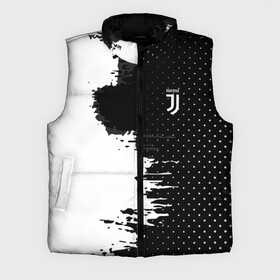 Мужской жилет утепленный 3D с принтом Juventus uniform black 2018 в Тюмени,  |  | football | soccer | ювентус