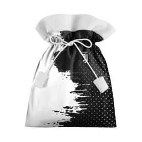 Подарочный 3D мешок с принтом Juventus uniform black 2018 в Тюмени, 100% полиэстер | Размер: 29*39 см | Тематика изображения на принте: football | soccer | ювентус