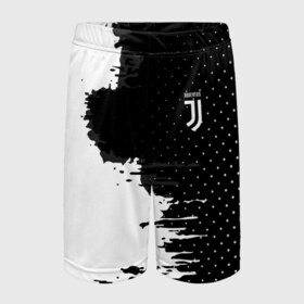 Детские спортивные шорты 3D с принтом Juventus uniform black 2018 в Тюмени,  100% полиэстер
 | пояс оформлен широкой мягкой резинкой, ткань тянется
 | Тематика изображения на принте: football | soccer | ювентус