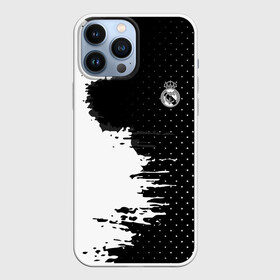 Чехол для iPhone 13 Pro Max с принтом Real Madrid uniform black 2018 в Тюмени,  |  | Тематика изображения на принте: football | soccer | реал мадрид