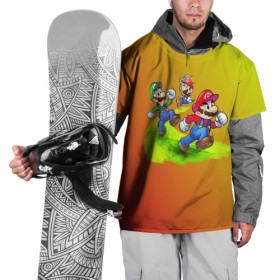 Накидка на куртку 3D с принтом Super Mario в Тюмени, 100% полиэстер |  | Тематика изображения на принте: nintendo | марио | нинтендо