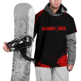 Накидка на куртку 3D с принтом RAINBOW SIX SIEGE OUTBREAK в Тюмени, 100% полиэстер |  | Тематика изображения на принте: 