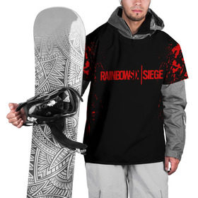 Накидка на куртку 3D с принтом RAINBOW SIX SIEGE OUTBREAK в Тюмени, 100% полиэстер |  | q7b4v@i8z7c4w4