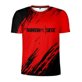 Мужская футболка 3D спортивная с принтом RAINBOW SIX SIEGE OUTBREAK в Тюмени, 100% полиэстер с улучшенными характеристиками | приталенный силуэт, круглая горловина, широкие плечи, сужается к линии бедра | Тематика изображения на принте: cybersport | esports | pro league | r6 | rainbow | rainbow six | siege | six | weapon | армия | боевик | военные | война | игры | киберспорт | логотип | модные | оперативники | оружие | радуга | черный белый | шутер