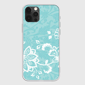 Чехол для iPhone 12 Pro Max с принтом Кружевные цветы в Тюмени, Силикон |  | flowers | pattern | арт | винтаж | кружева | орнамент | текстура | узор | цветы