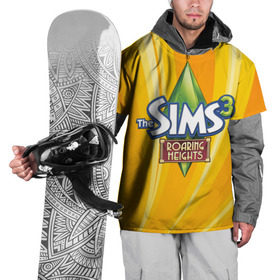 Накидка на куртку 3D с принтом The Sims в Тюмени, 100% полиэстер |  | игра | онлайн | симс | симулятор