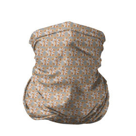 Бандана-труба 3D с принтом Лисы узор в Тюмени, 100% полиэстер, ткань с особыми свойствами — Activecool | плотность 150‒180 г/м2; хорошо тянется, но сохраняет форму | лисички | лисы | паттерн | текстура | узор