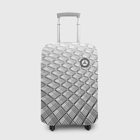 Чехол для чемодана 3D с принтом Mercedes sport в Тюмени, 86% полиэфир, 14% спандекс | двустороннее нанесение принта, прорези для ручек и колес | auto | automobile | car | machine | motor | motor car | sport car | автомашина | легковой автомобиль | спортивный автомобиль | тачка