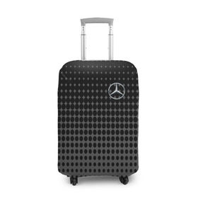 Чехол для чемодана 3D с принтом MERCEDES BENZ SPORT в Тюмени, 86% полиэфир, 14% спандекс | двустороннее нанесение принта, прорези для ручек и колес | mercedes | марка | машины | мерседес